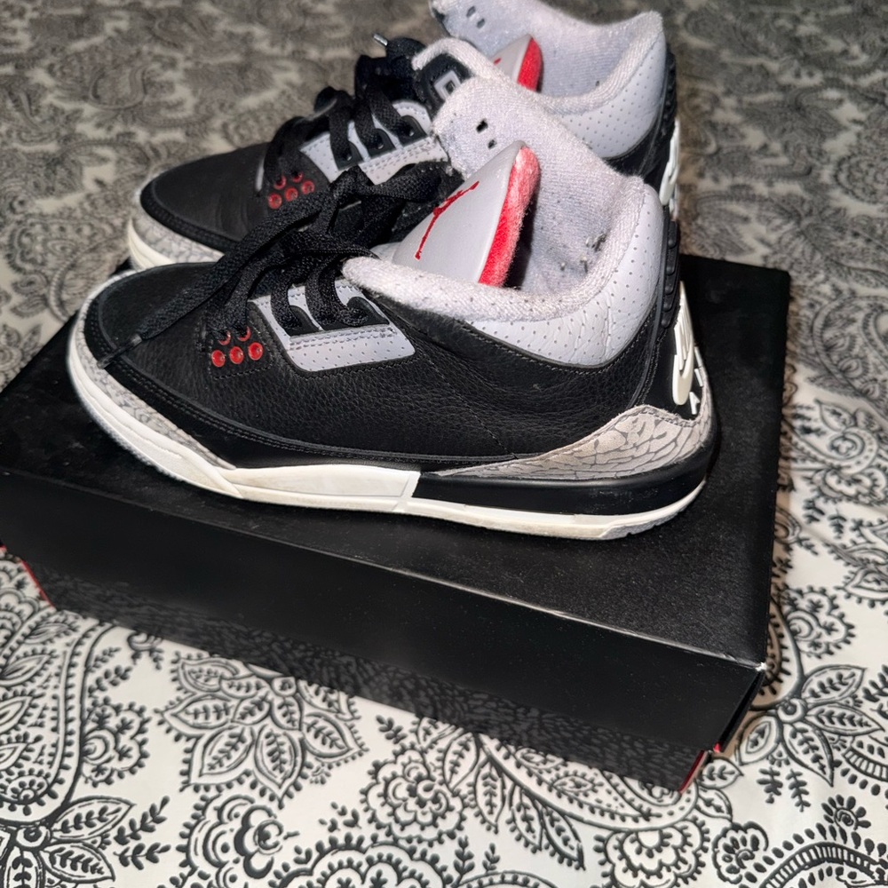 Jordan Kids Sneakers Black and Red